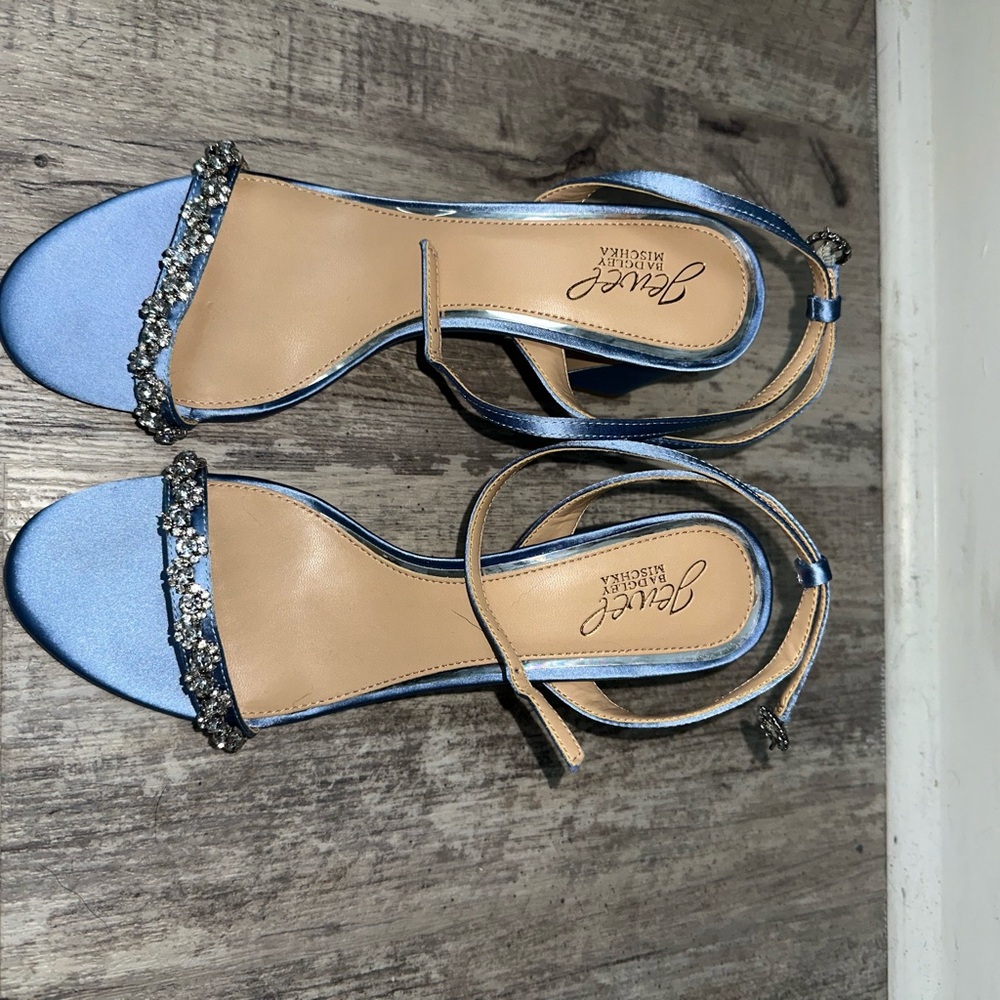 Badgley Mischka Women's Blue Sandals
